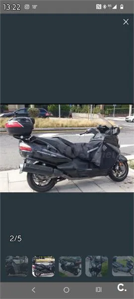 Suzuki Burgman 650 Executive - Vista 1