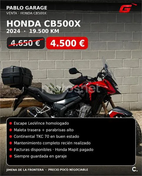Honda CB500X - Vista 1