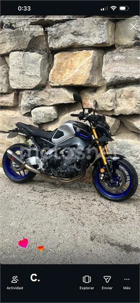 Yamaha MT-09 - Vista 1
