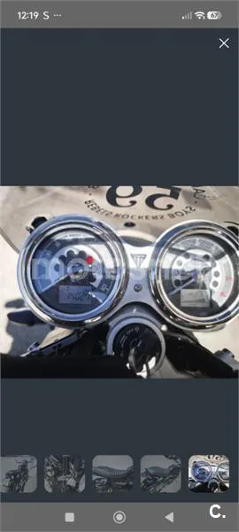 Triumph Speed Twin 1200 - Vista 1