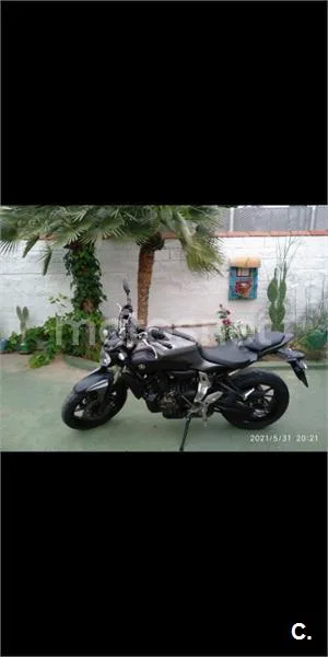 Yamaha MT-07 - Vista 1