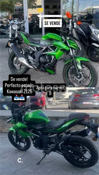 Kawasaki Z125 2600 € 2019 Madrid - 1
