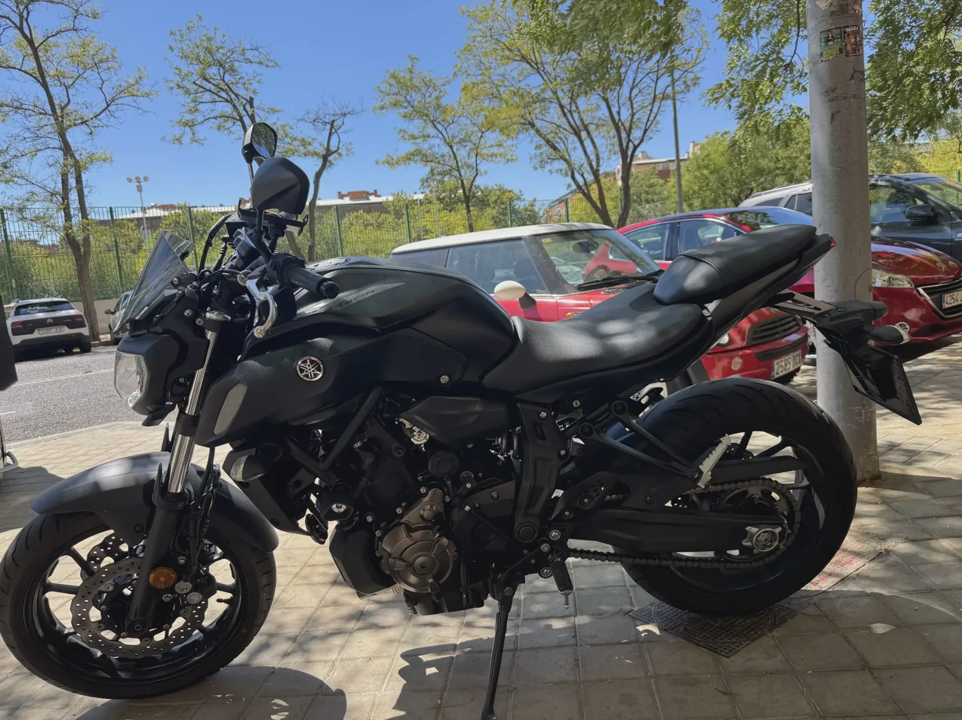 Yamaha MT-07 - Vista 1