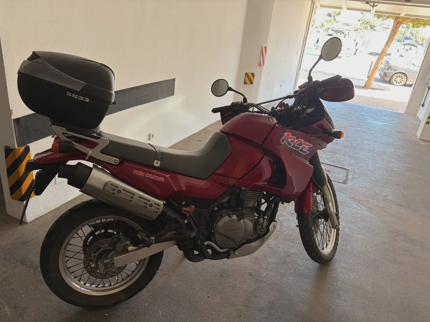 Kawasaki KLE500 - Vista 1