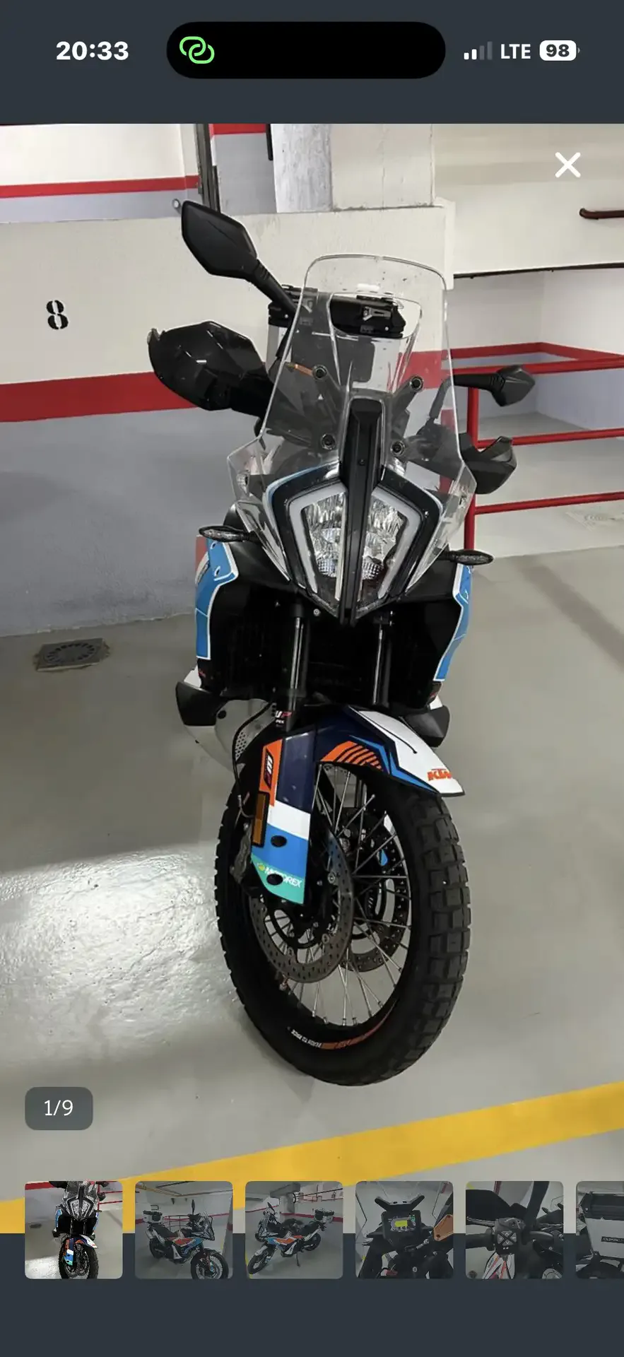 KTM 790 Adventure - Vista 1