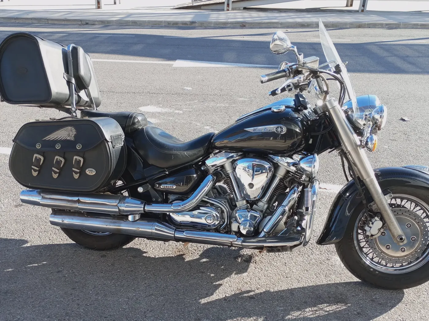 Yamaha XV1600 Wild Star - Vista 1