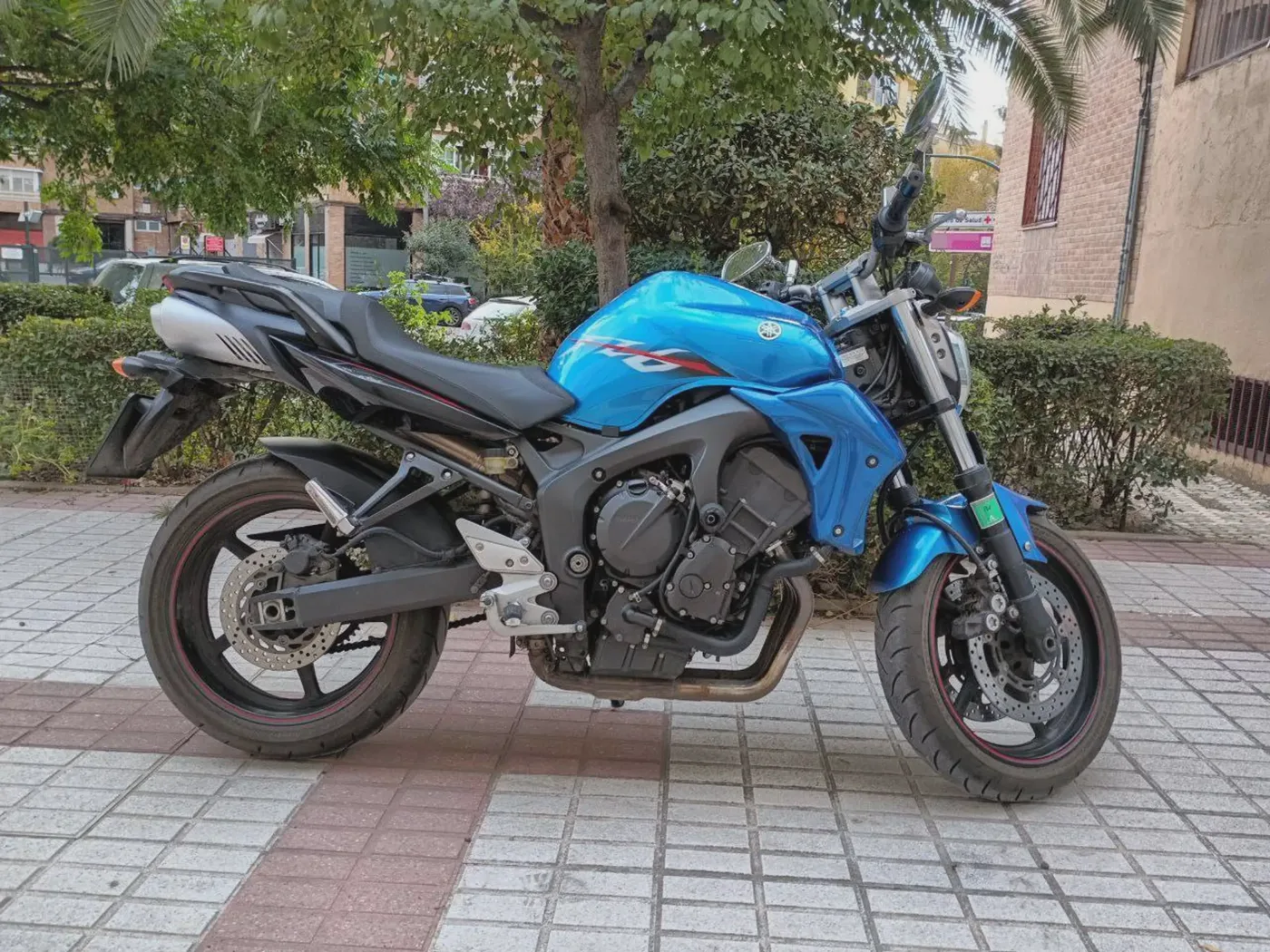 Yamaha FZ6 - Vista 1