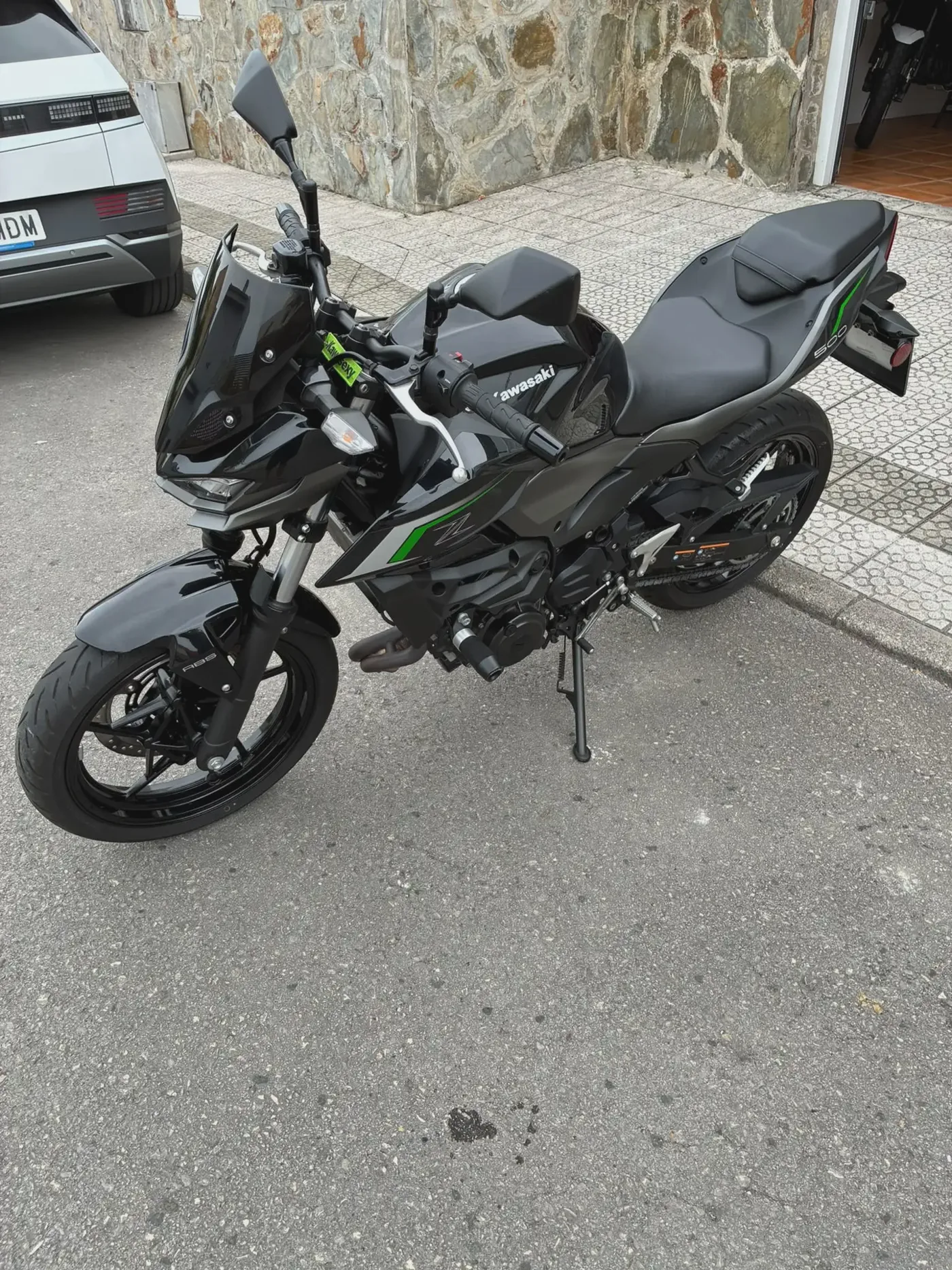 Kawasaki Z500 - Vista 1